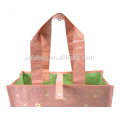 Sac cadeau tissé personnalisé rose impression pleine pp